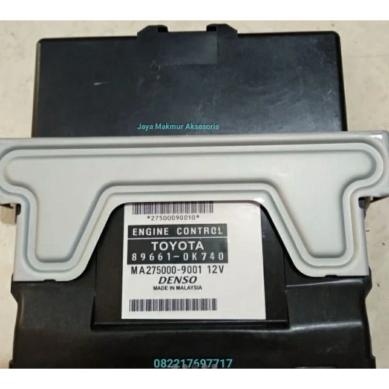 Ecu Komputer Innova Bensin Original 89661-0K740