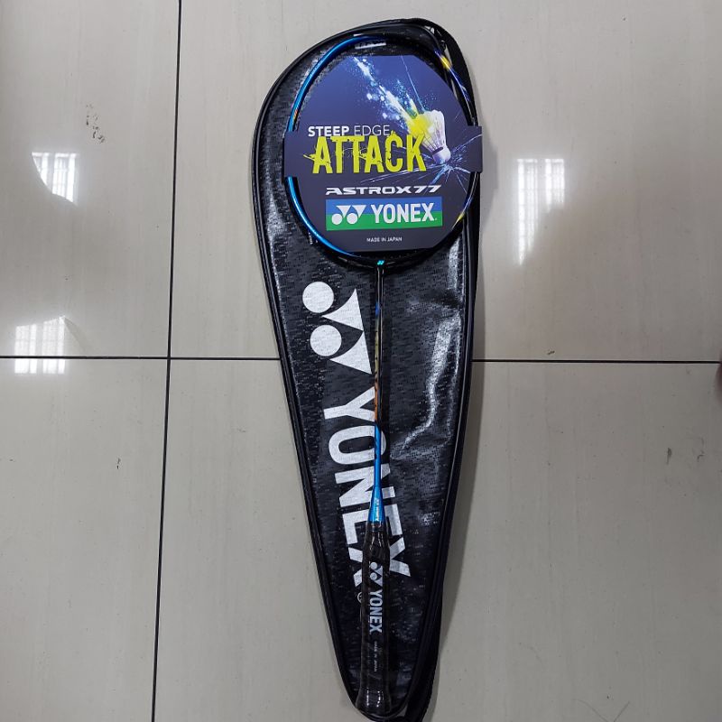 raket badminton yonex astrox 77 blue original