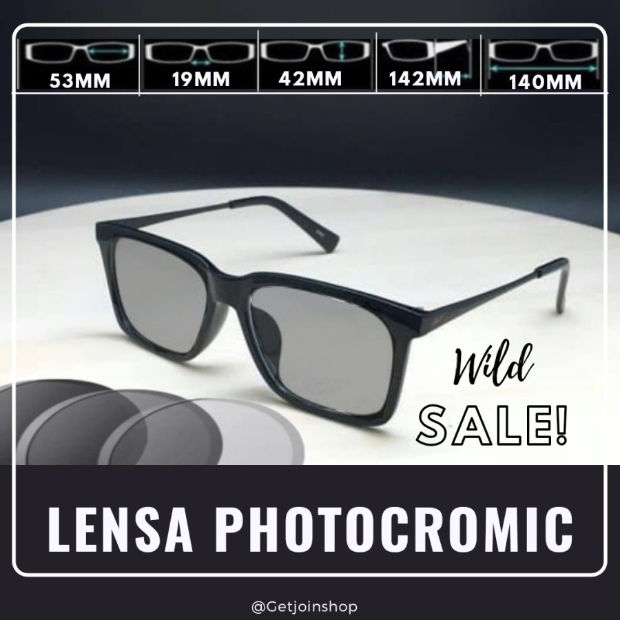 Frame kacamata minus anti radiasi NIKE 7875 kacamata pria fashion lensa photocromic