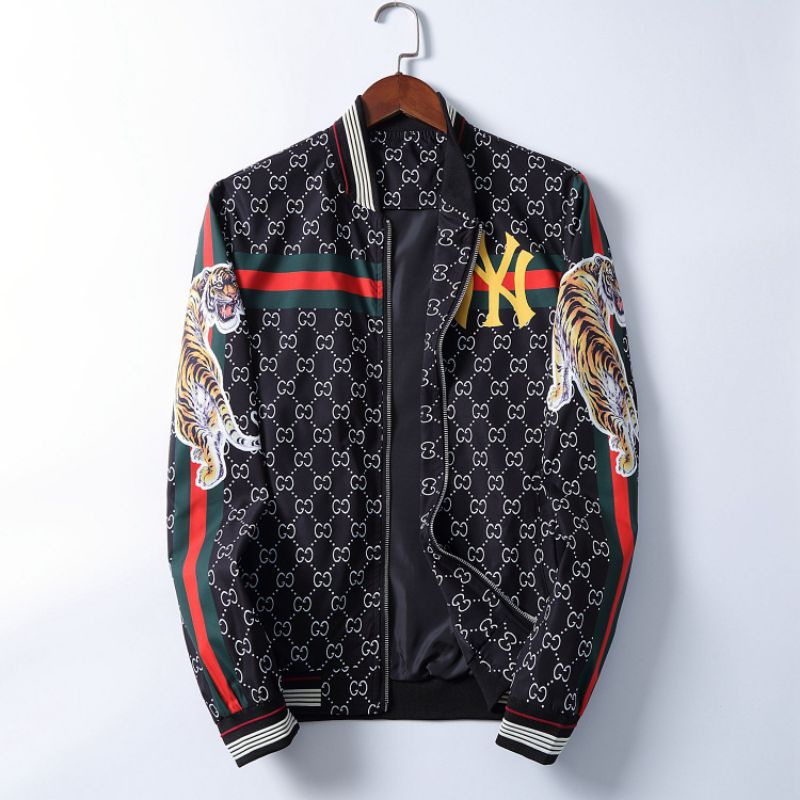JAKET BRANDED PRIA GUCCI PRIA FASHION MOTIF KEREN ABIS MURAH CLONEN 1:1