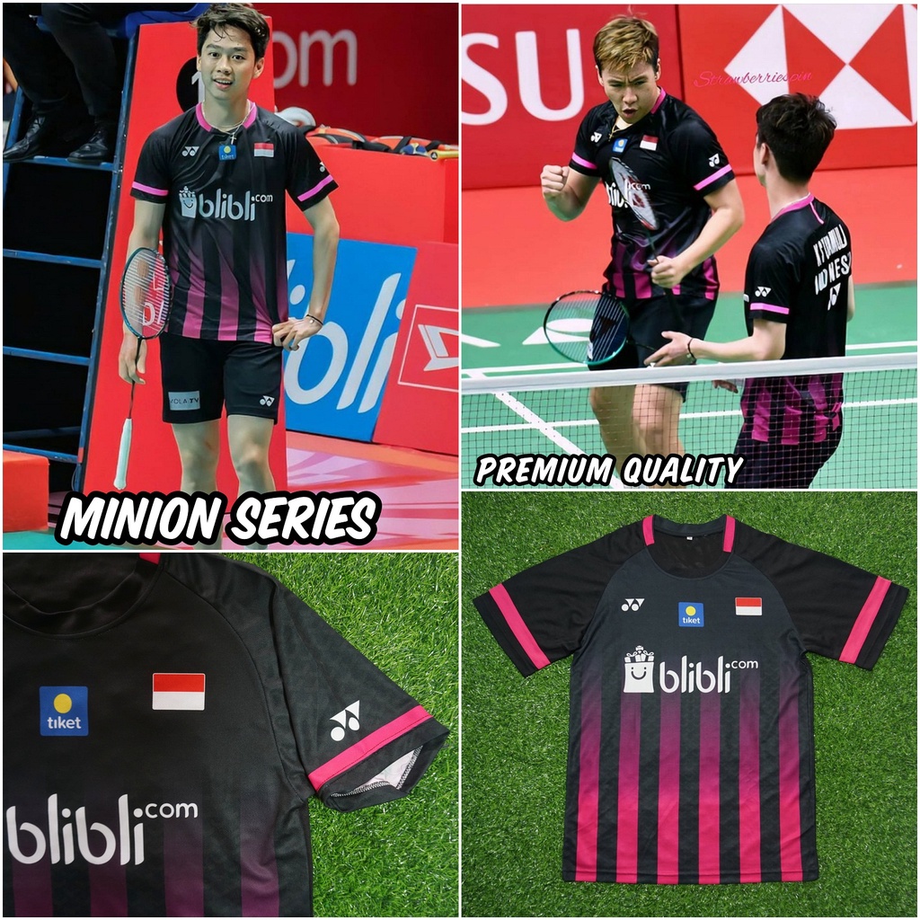 Kaos Badminton Indonesia Series 2020