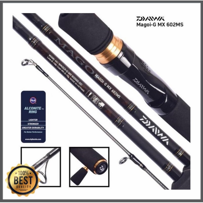 Termurah.. Joran Spinning Daiwa Magoi G Mx 602 Ms Cv