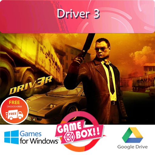 DRIV3R DRIVER 3 - PC LAPTOP GAMES
