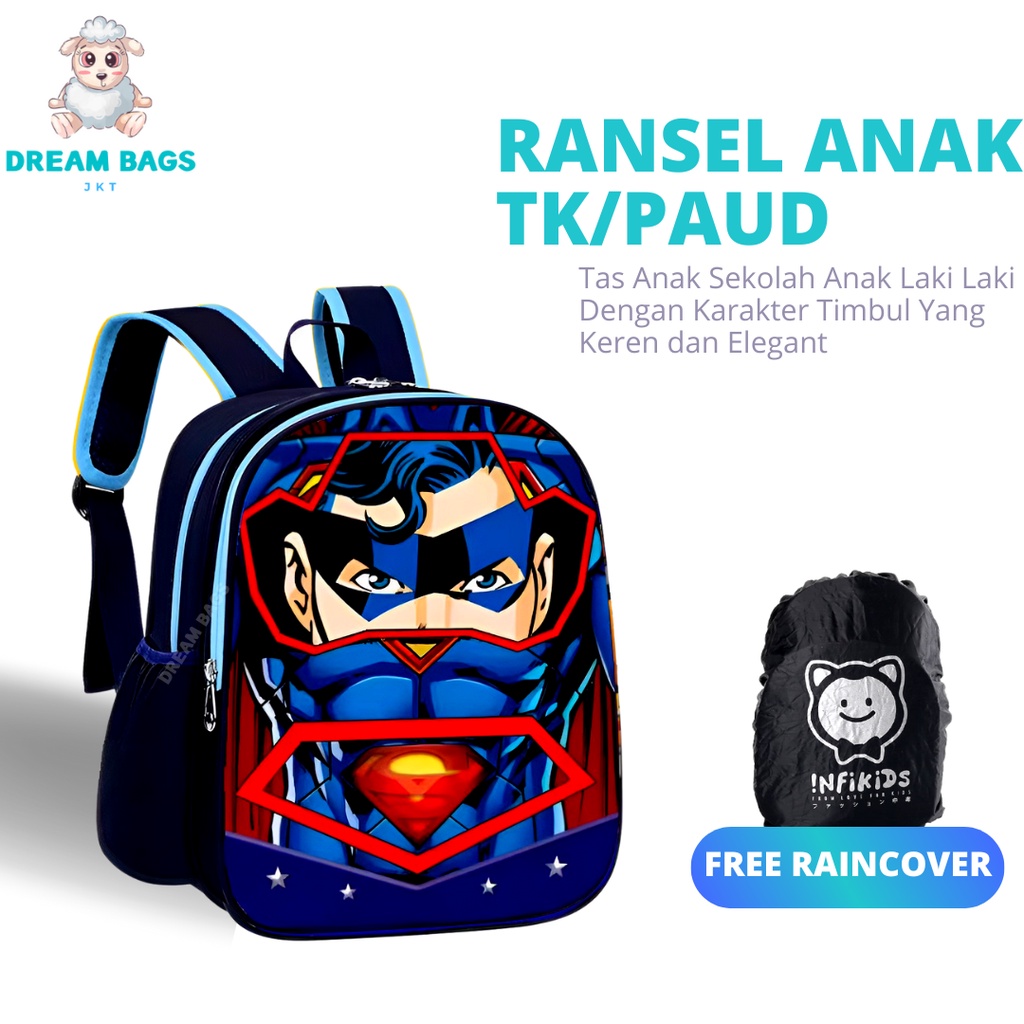 Tas Anak TK Import DB-1259