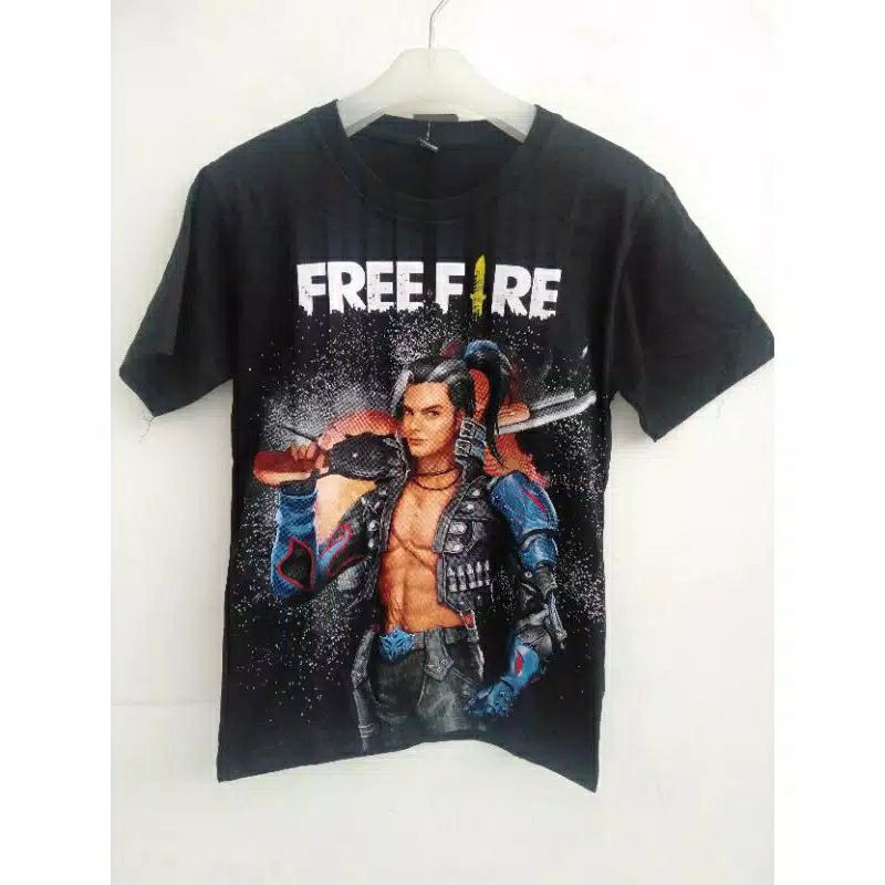 KAOS ANAK FF FREE FIRE BOOYAH GARENA GAMING