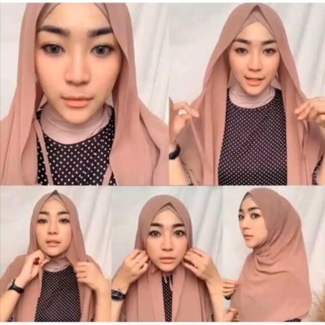 [Fashion Muslim] THALIA PASHMINA INSTAN NON PET | pashmina tali terlaris