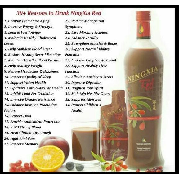 YL ESSENTIAL OIL - NINGXIA RED SACHET - NING XIA RED SACHET 60 ML TERBUKTI MANJUR