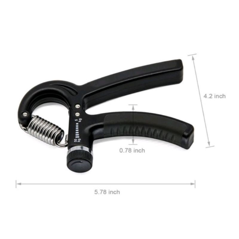 PREMIUM HANDGRIP OLAH RAGA TANGAN ADJUSTABLE (TEKANAN 5-50KG BISA DISESUAIKAN)