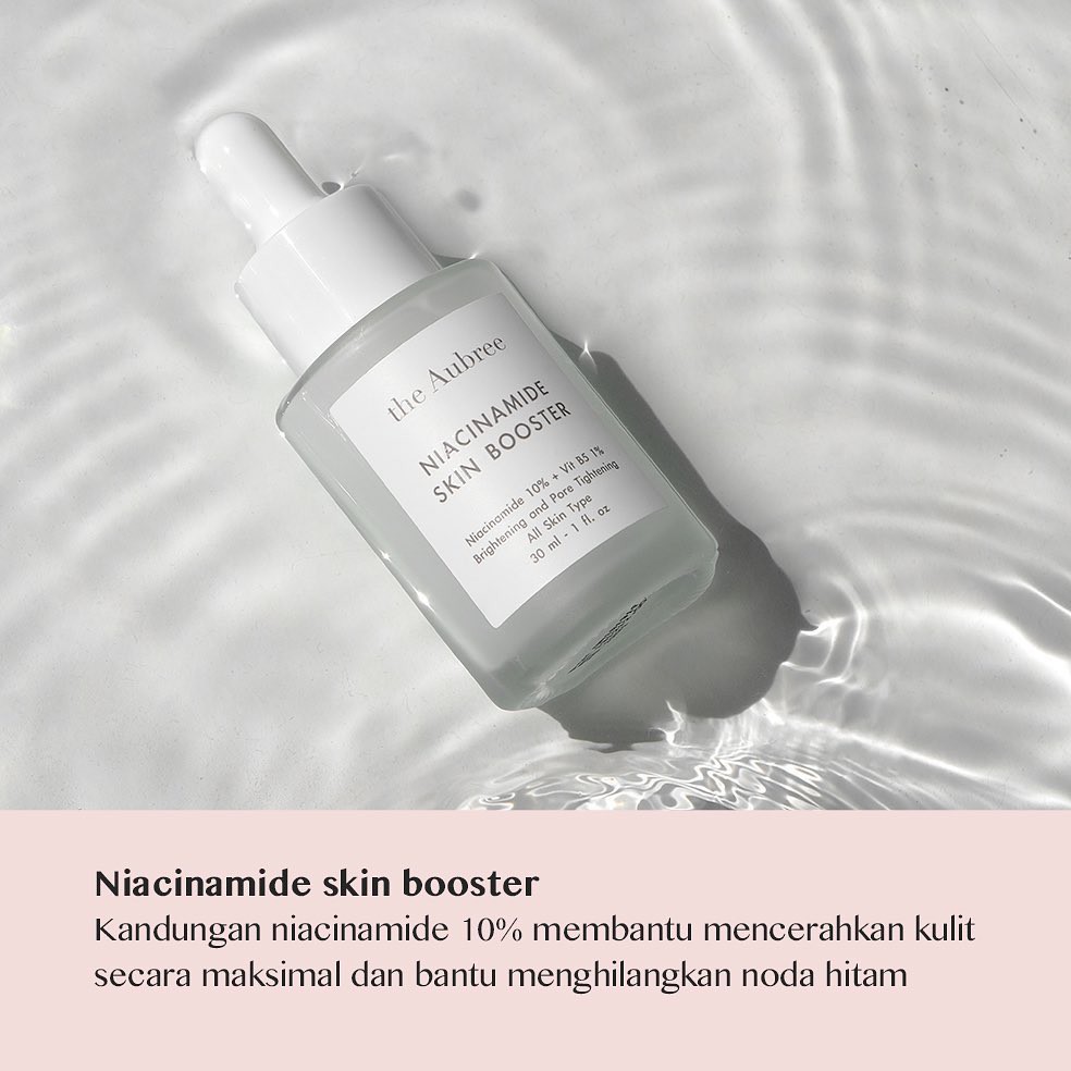 THE AUBREE Niacinamide Skin Booster 30ml/READYSTOCK/30ML | centella herb serum