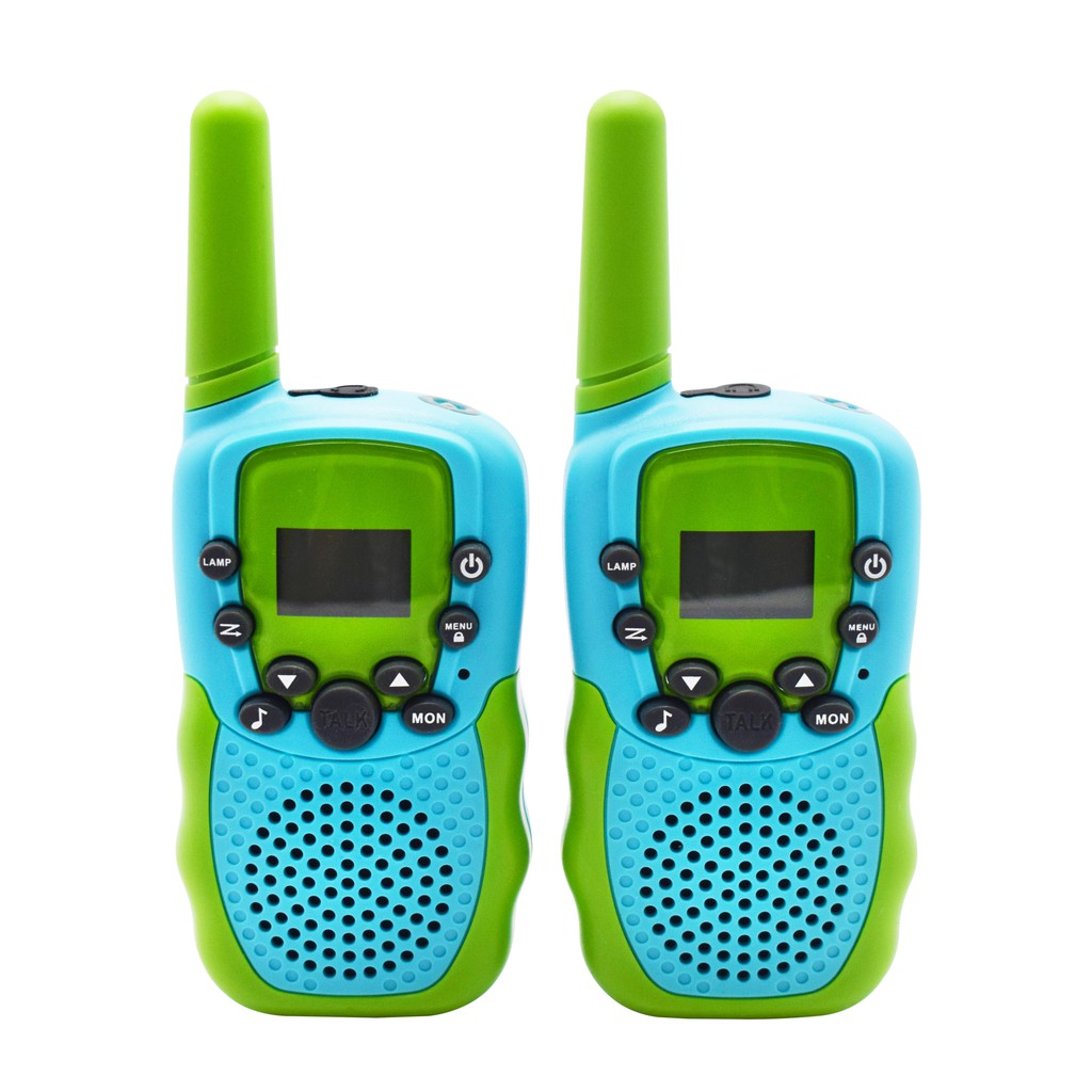 Mini HT colorful 8 channel Mainan walkie talkie anak-anak berguna talky untuk outdoor T388 berisi un