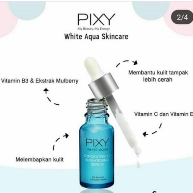 Pixy White Aqua Concentrated Brightening Serum 18ml