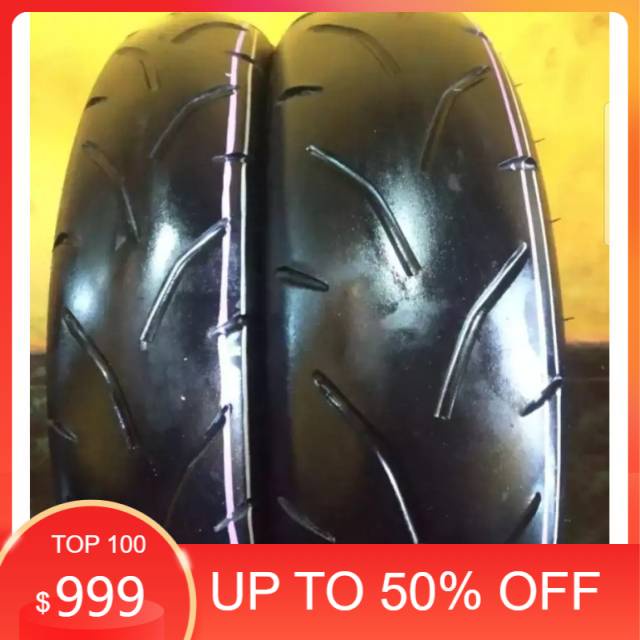 Sepasang ban motor second tubles ukiran Aerox 110/80 dan 140/70 ring 14 merk IRC