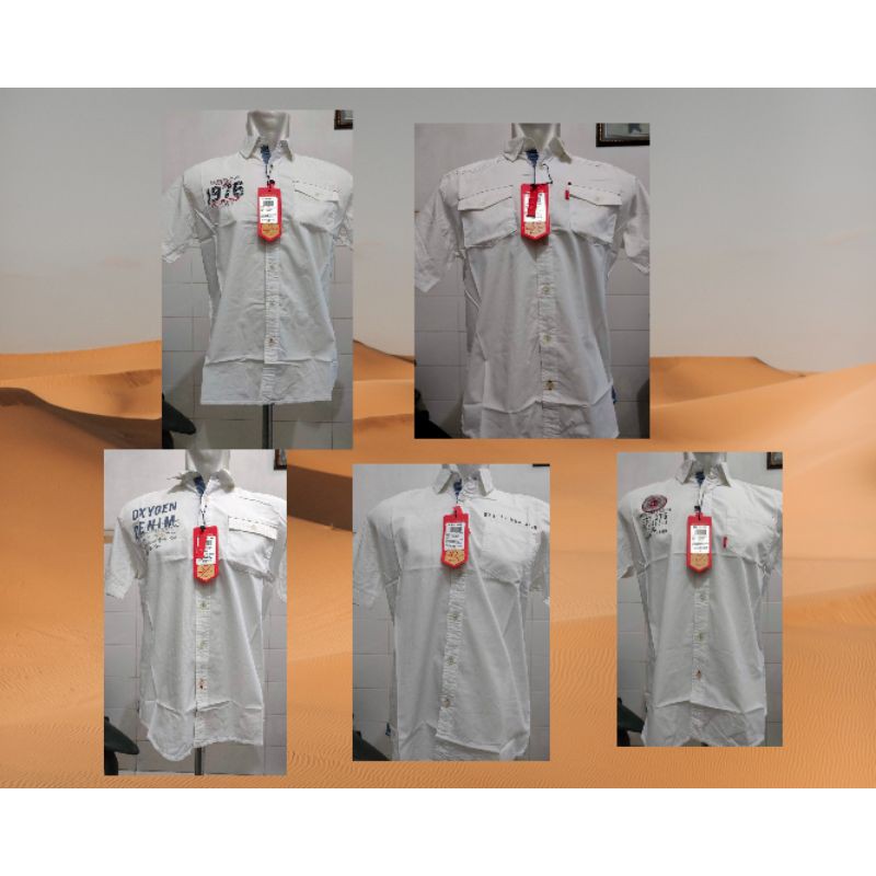 Kemeja Pria Oxygen Denim Cowok