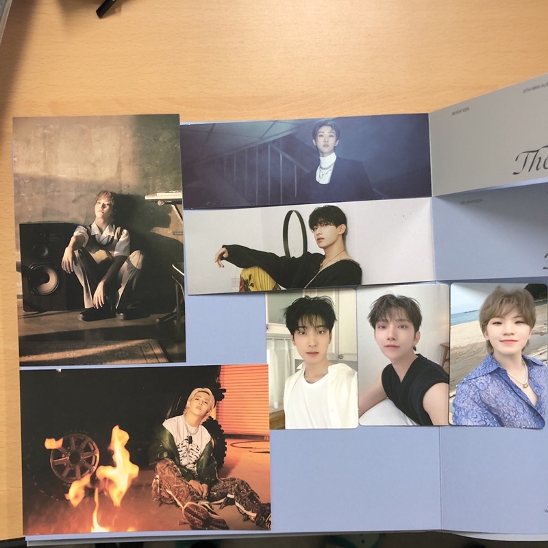 SHARING ALBUM SEVENTEEN ATTACCA PHOTOCARD WEVERSE