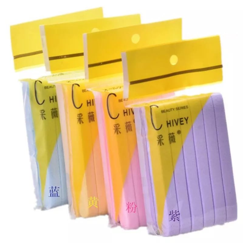Spon Pembersih Wajah / Spon Facial Stick / Spons 12 Pcs