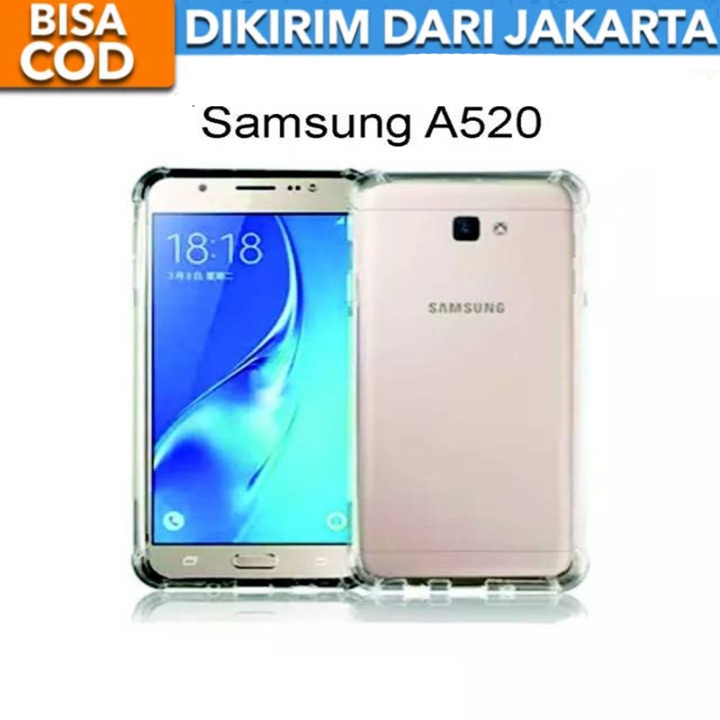 Casing Samsung Galaxy A520 / A5 2017 Anti crack SoftCase