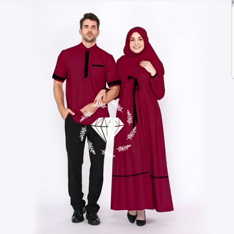 couple pasangan muslim /baju suami istri