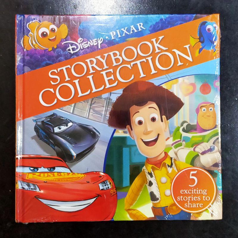 Jual Disney Pixar Story Book Collection 5 Exciting Stories To Share ...