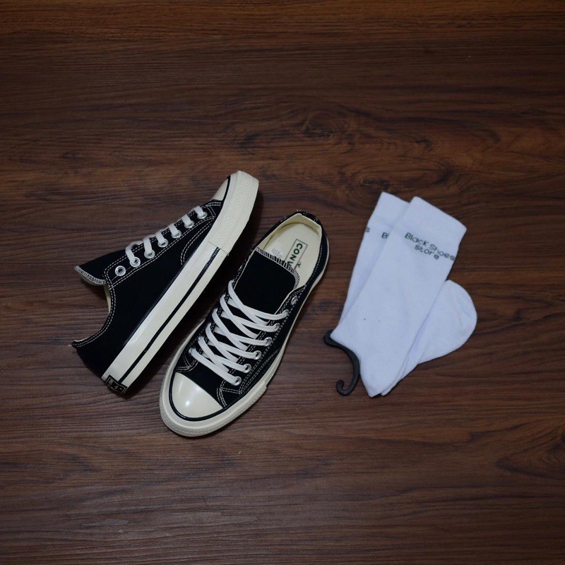 black white chucks
