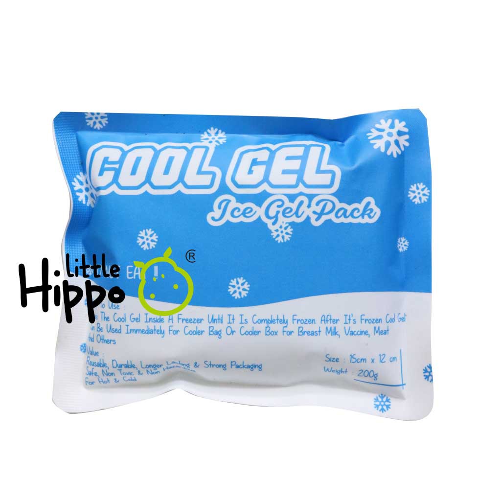 ICE GEL PACK 200 gr ASI / Jelly / Blue Ice / Pendingin / Cooler / Gabag / Es / ASI / Gabag Ice Gel 200Gram / Gabag ice Gel / Gabag Ice Gel 500Gram / BPA FREE / REUSABLE / FOOD GRADE / NON TOXIC / ANTI BACTERIA