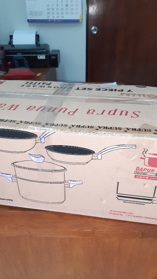 Wajan Set Induksi / Panci Set / 7pcs Cookware Set Supra - Turquoise