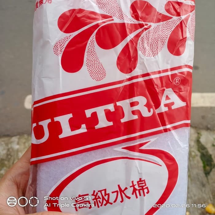 Kapas Filter Ultra Red - Busa Filter Aquarium Media Penyaring Kotoran