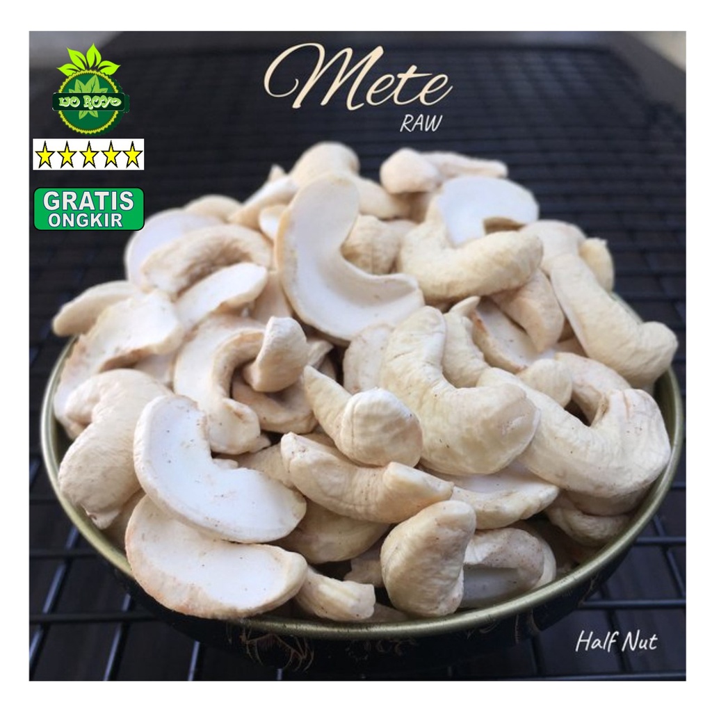 

Kacang Mete Mede Belah Mentah Asli Wonigiri 1 Kg 1kg dan 500 gram