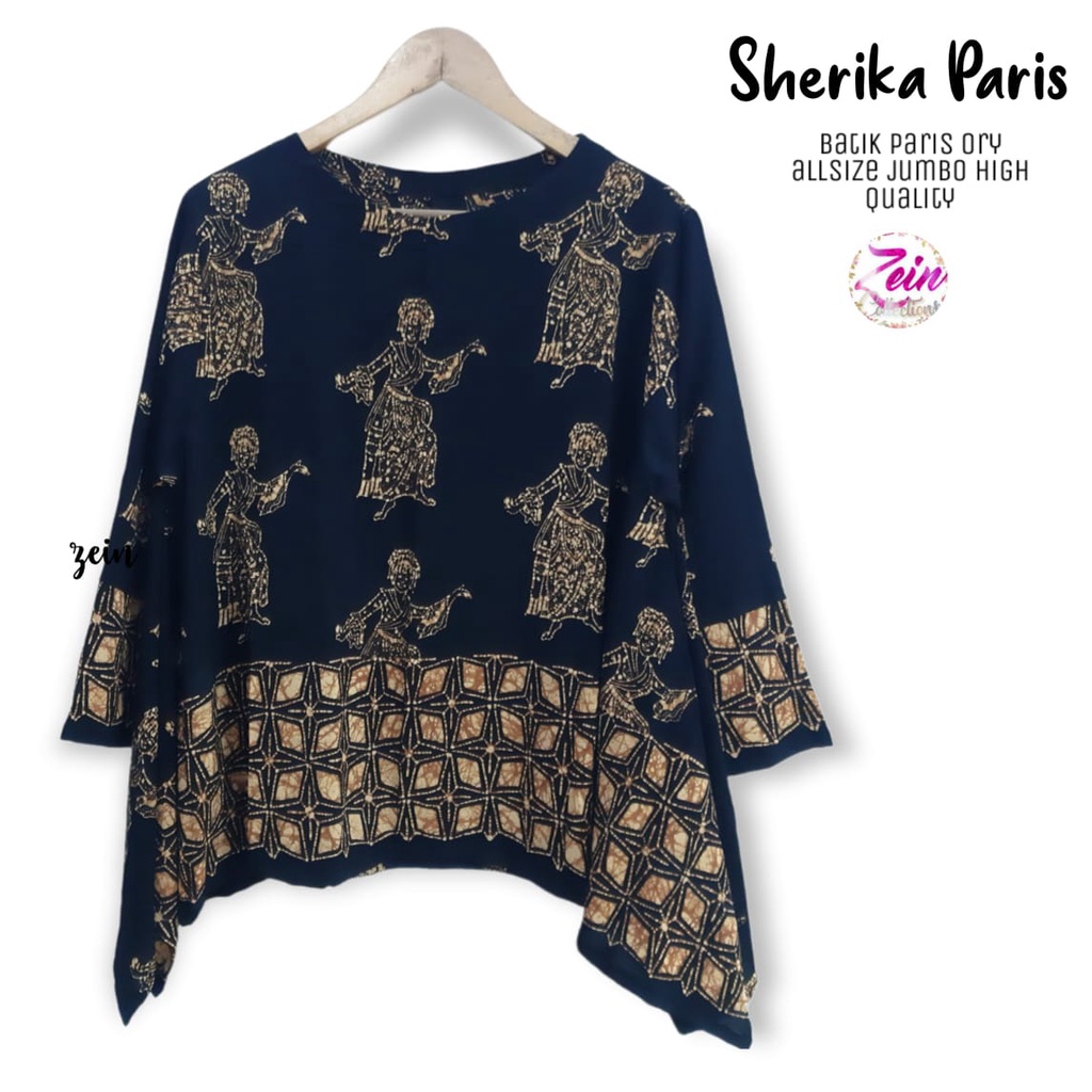 Blus sherika paris batik solo