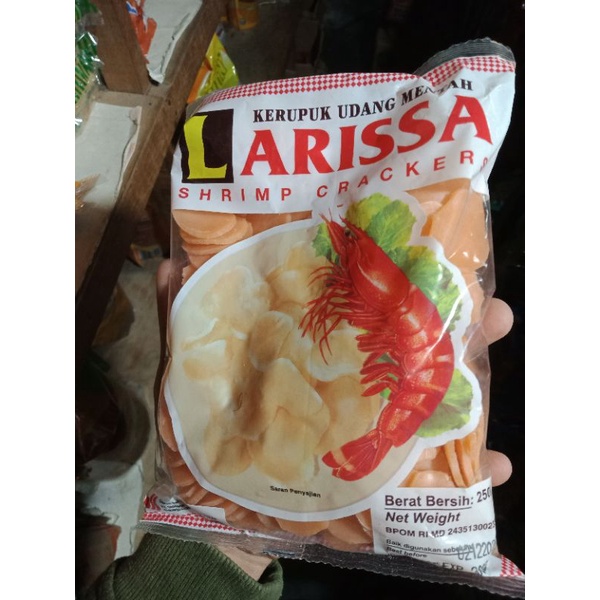 

Kerupuk Udang Merah 250gr