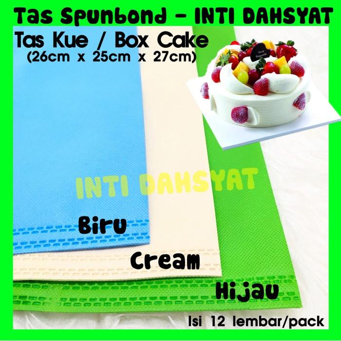 

Goodiebag Tas Kue / Box Cake Spunbond Goodie Bag Size 25 (Isi 12Lembar) Murah