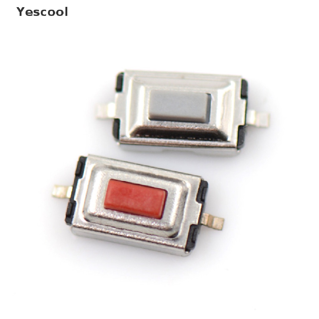 Yescool 20pcs / set Saklar Micro Switch 2 Pin Ukuran 3x6 X 2.5mm