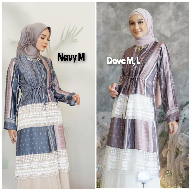 Edelweis Tunik Vanilla Hijab