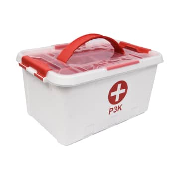 ACE Tactix Kotak P3k 6 Ltr - Merah/putih