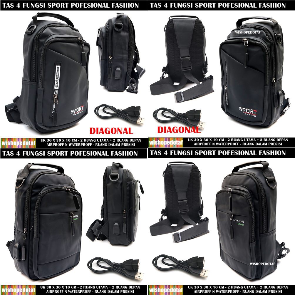 Tas Profesional Pria Sling bag Original New