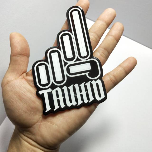 

Stiker tauhid satu