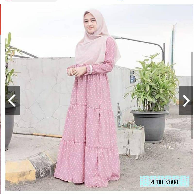 NEW ARRIVAL / PUTRI SYARI / GAMIS SET SYARI MURAH