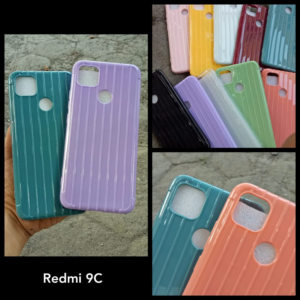 Candy Case Koper Redmi 9a 9c Luggage Traveling Macaron Super Hits Best Seller
