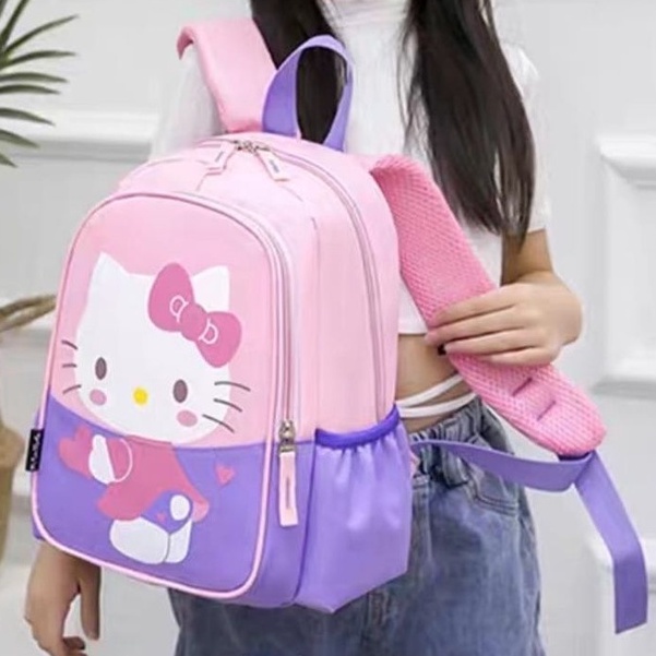 samasuka.shop - Tas Wanita Terbaru Model Karakter Hello Kitty / Tas Gendong Rekreasi / Hadiah Ulang Tahun / Souvenir Ultah