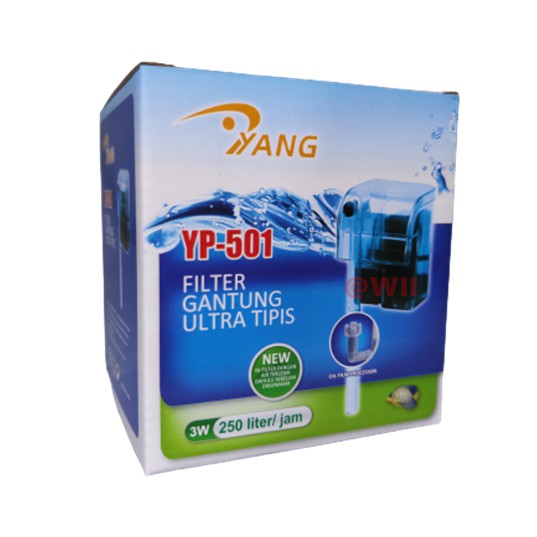 YANG YP501 YP 501 hanging hang on filter gantung aquarium aquascape