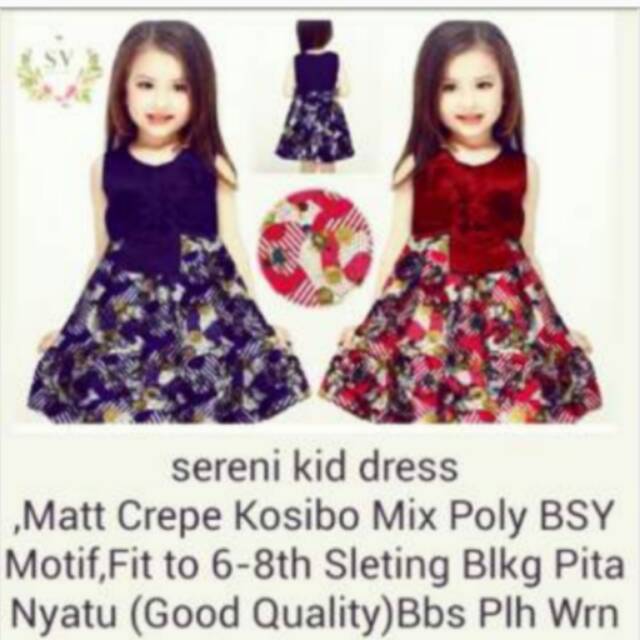 Sereni kids dress