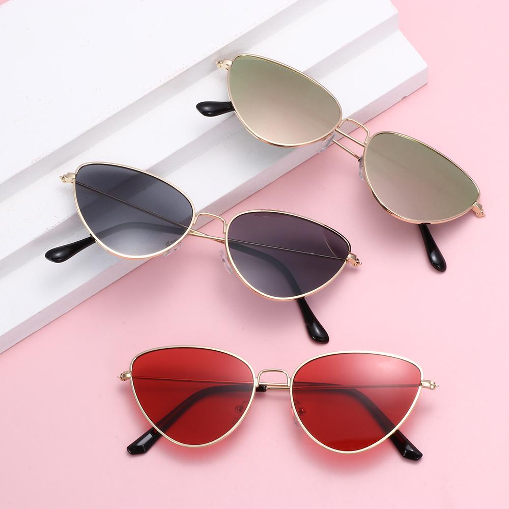 R-flower Vintage Sunglasses Kacamata Seksi UV400 Coating Mirror