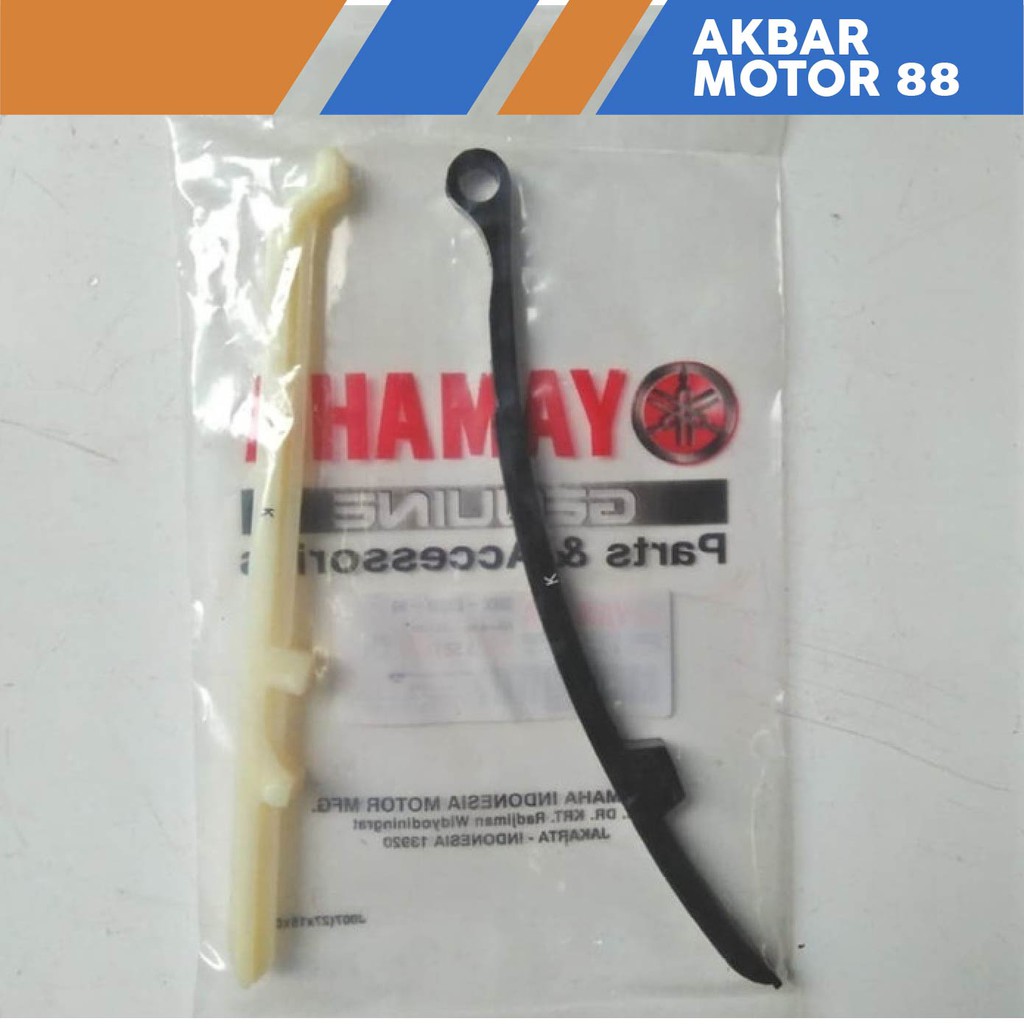 KARET LIDAH ATAS BAWAH TENSIONER YAMAHA VIXION OLD ORI YGP