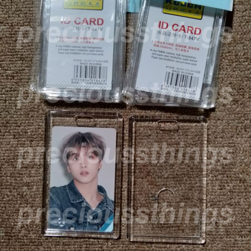 ACRYLIC ID CARD KEJEA PHOTOCARD