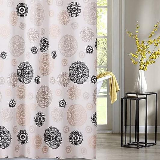 TIRAI KAMAR MANDI PVC PREMIUM - PLASTIK PEMBATAS GORDYN GORDEN ANTI AIR - TIRAI SHOWER 180x180 cm