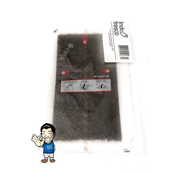 

MURAH Manjun Triangle Onigiri Wrapper Nori/ Rumput laut/ Seaweed- 10 lembar