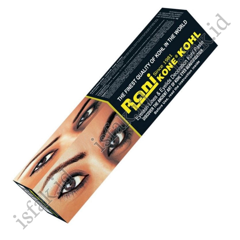 Rani Kone Kohl Celak Mata Arab Original Sipat Mata Rani Eyelash Lines Dan Eyelids Decoration KOHL Kone