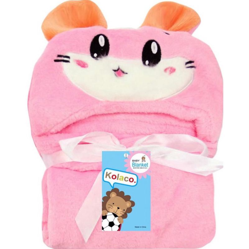Selimut Bayi Topi Boneka Hamtaro