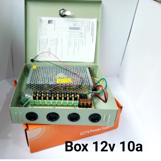 POWER SUPPLY 10A 12V BOK/BOX