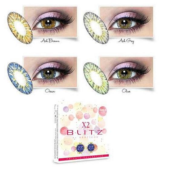 ℮ SOFTLENS X2 BLITZ (KEMENKES) - BROWN ✷