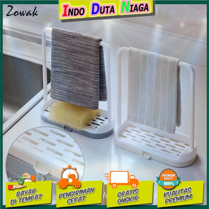 Zowak Rak Pengering Dapur Kitchen Drainer Holder Rag Hanger - QW-824